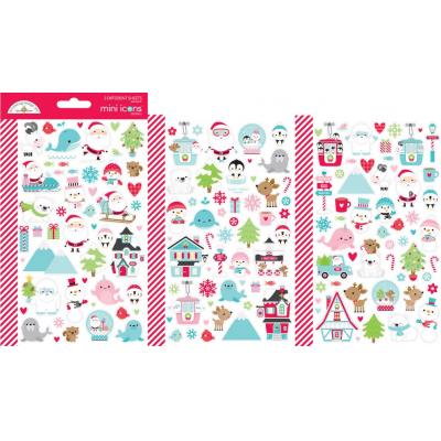 Doodlebug Let It Snow Sticker - Mini Icons Stickers